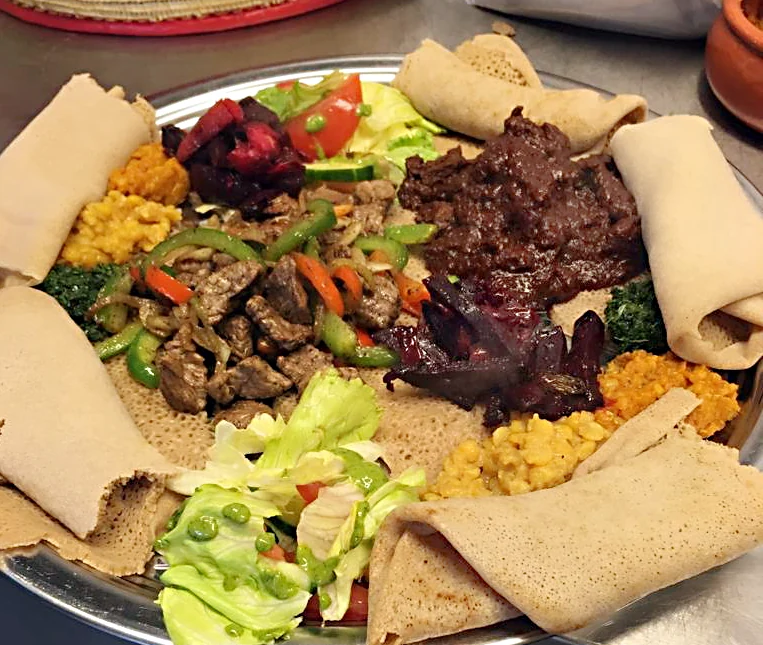 Ethiopische gerechten van Awazé