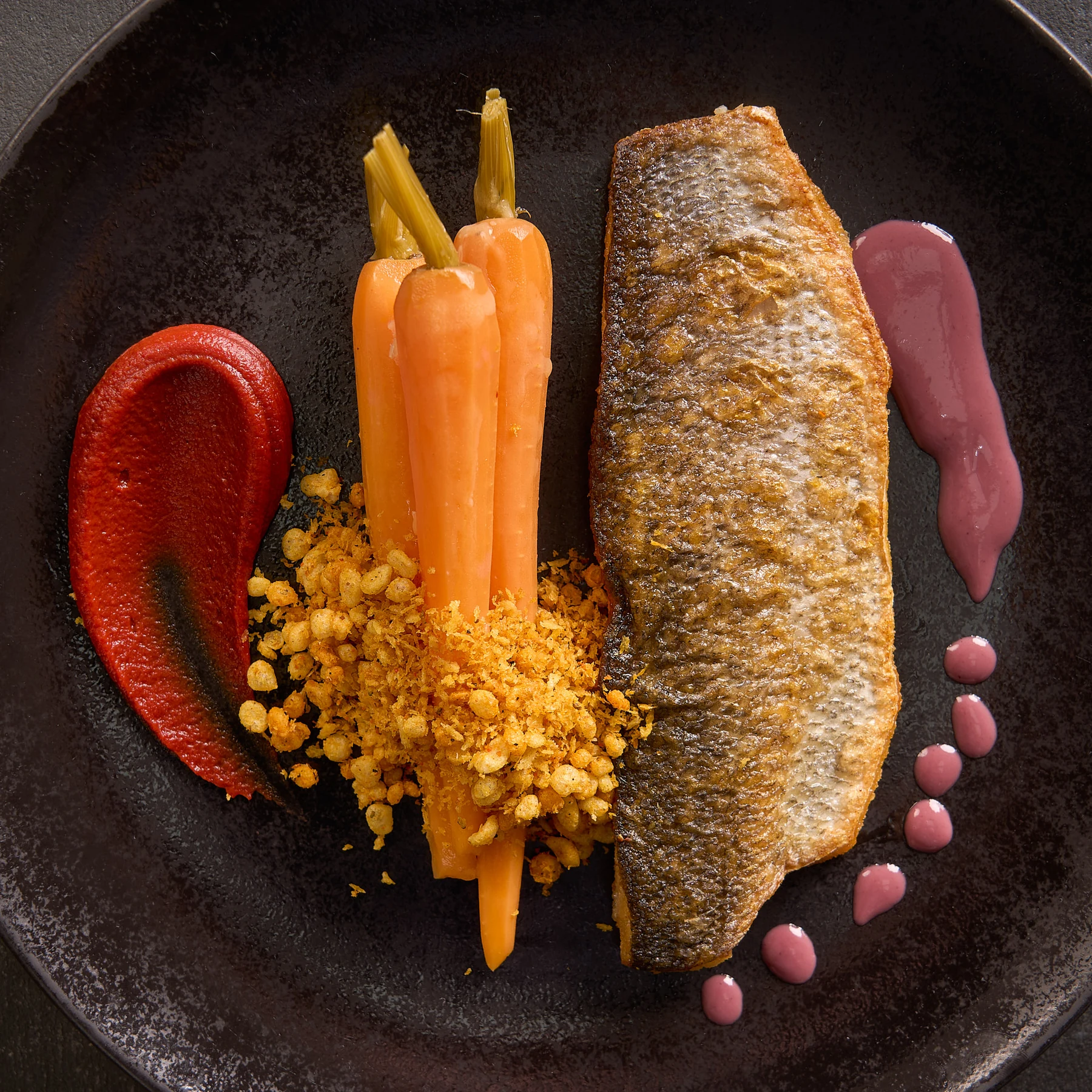 Gerecht van Bergpaviljoen Bistronomique & Bar