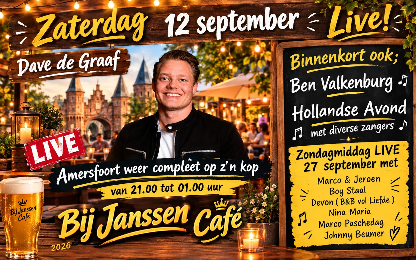 Sfeer bij Bij Janssen Café