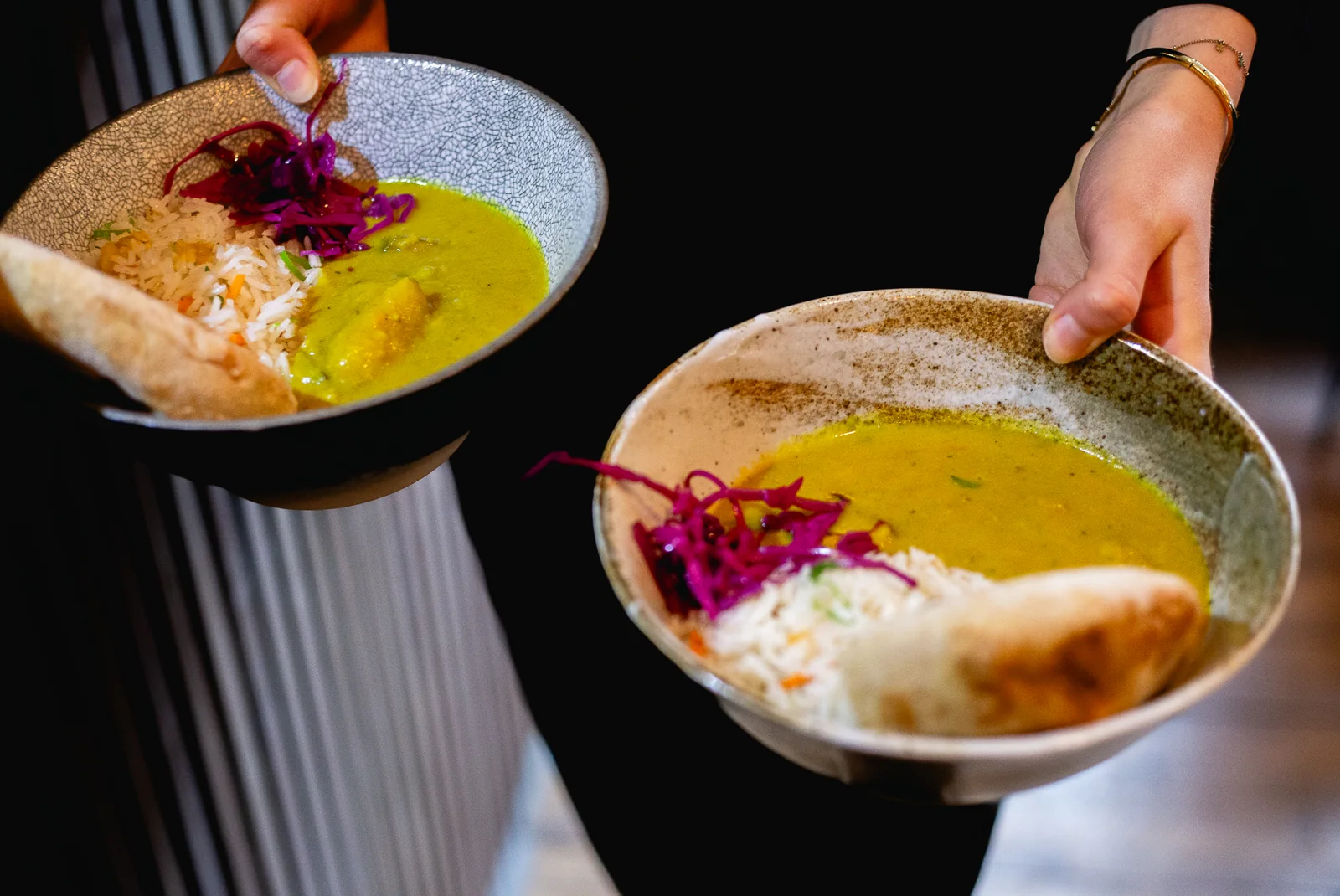 Vegan curry van Bindi Café