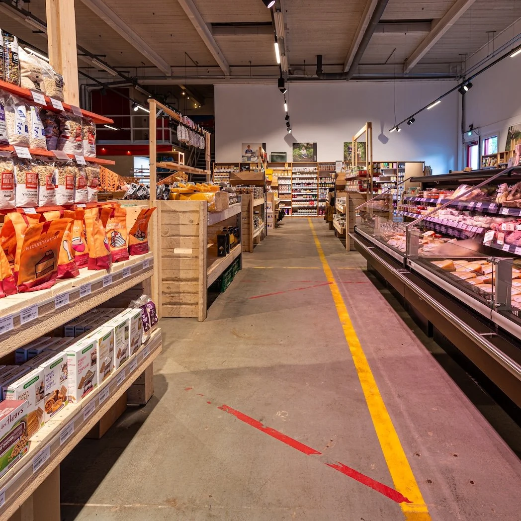 Winkel met lokale producten