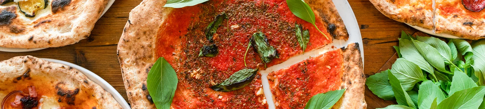 Pizza uit het aanbod