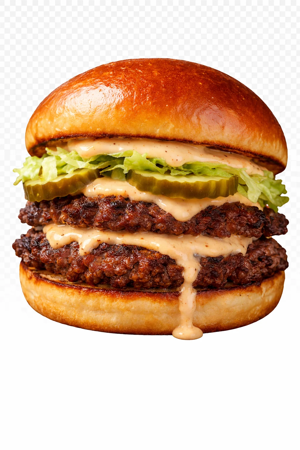 Dubbele smashburger