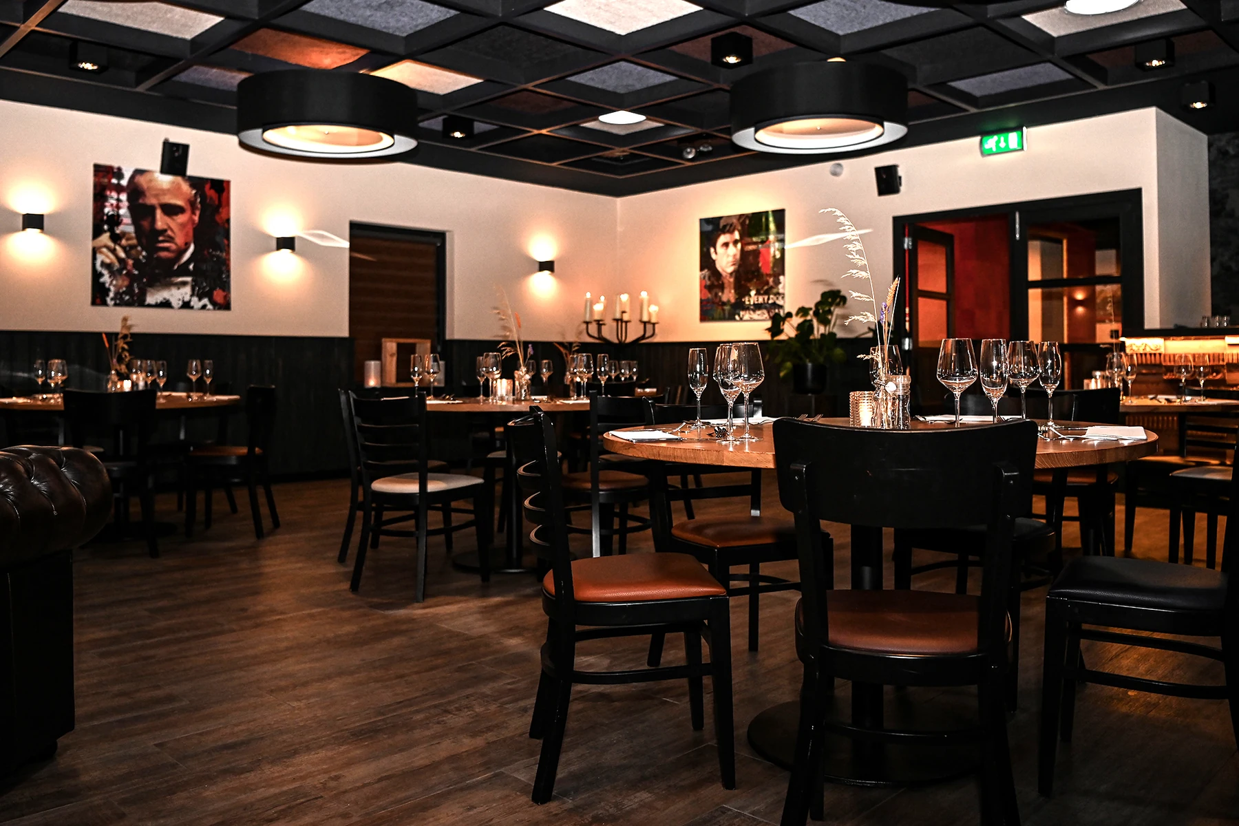 Restaurant en zaal van Concordia Hoogland
