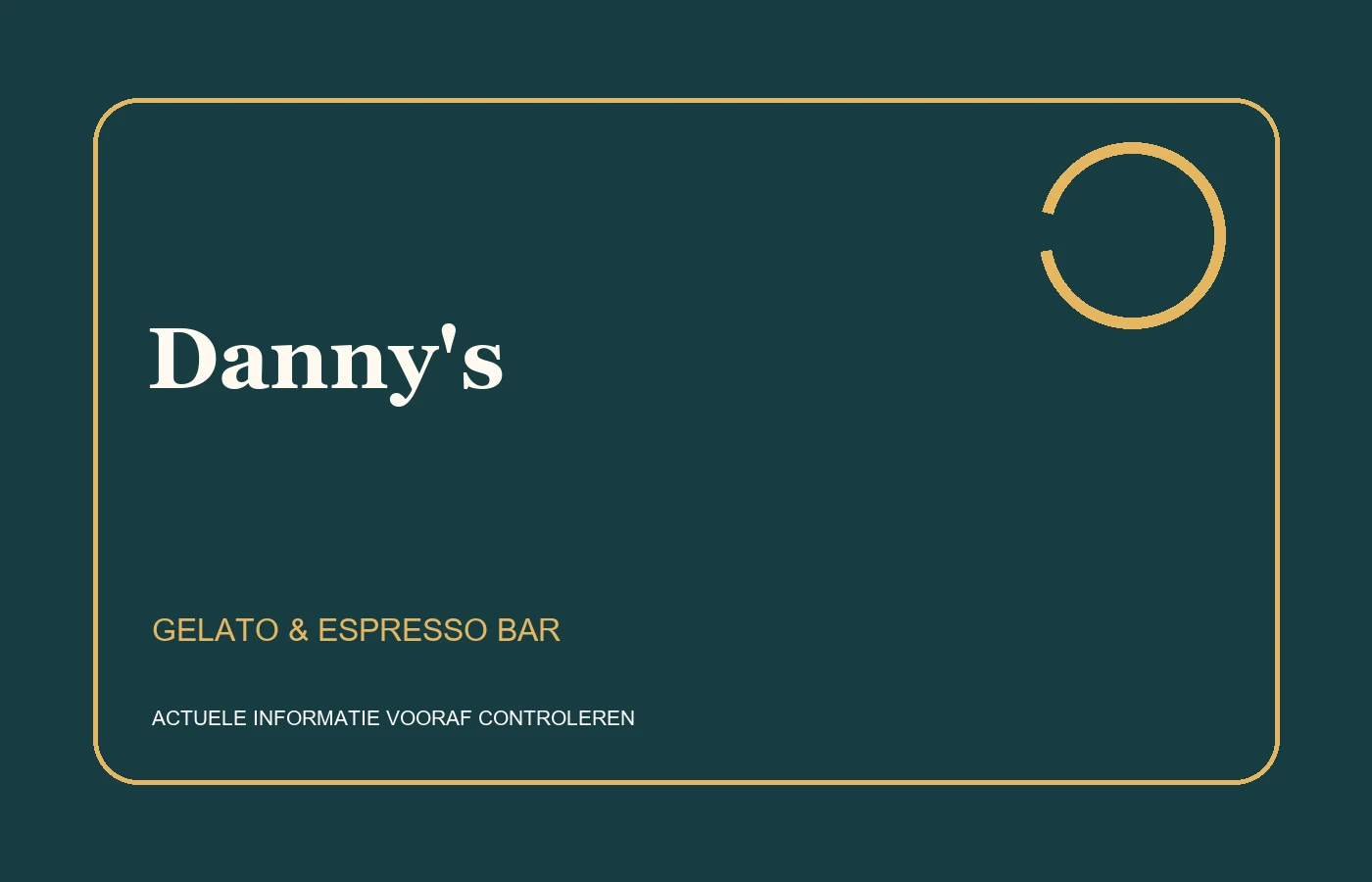 Danny's Gelato & Espresso Bar