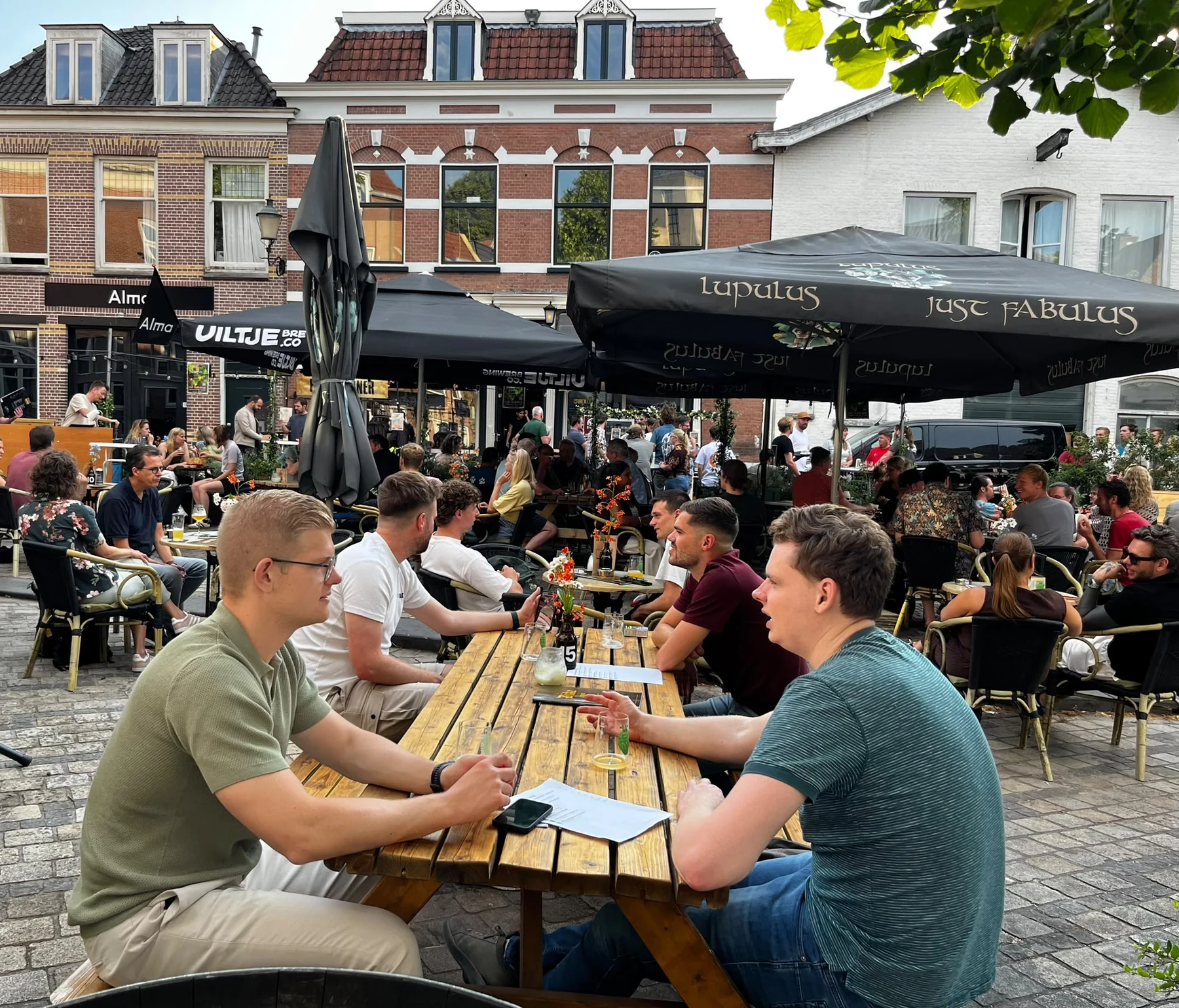Terras op de Appelmarkt