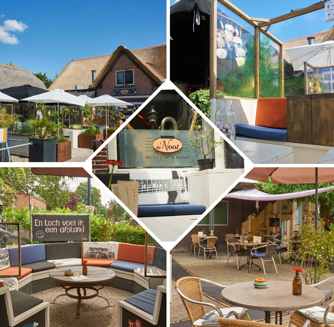 Terras van De Noot