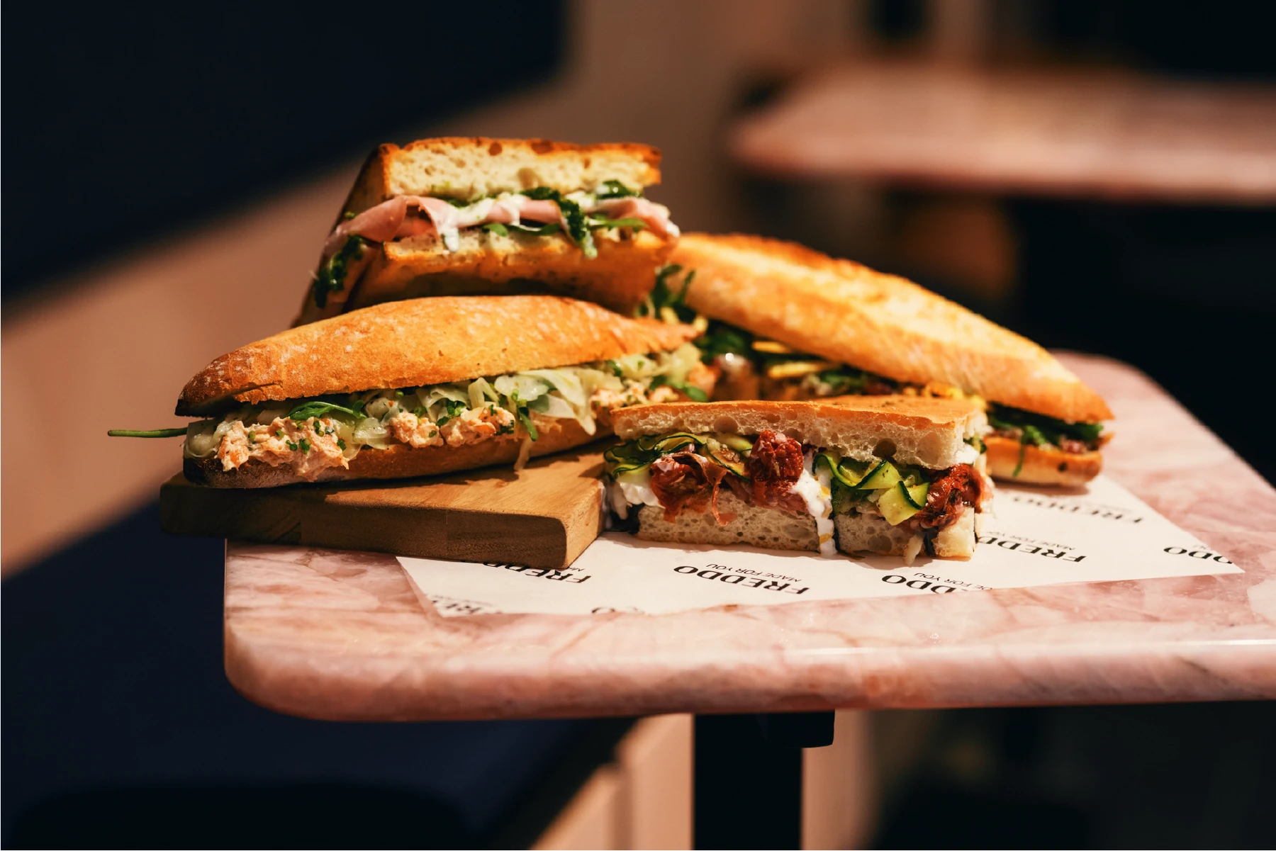 Sandwich van Freddo Amersfoort