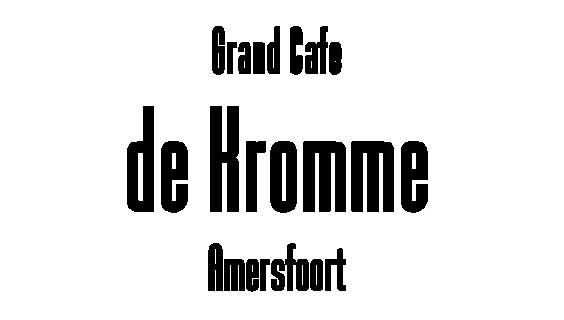 Logo Grand Café de Kromme