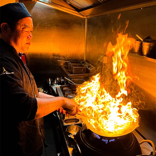 Keuken van House of Thailand