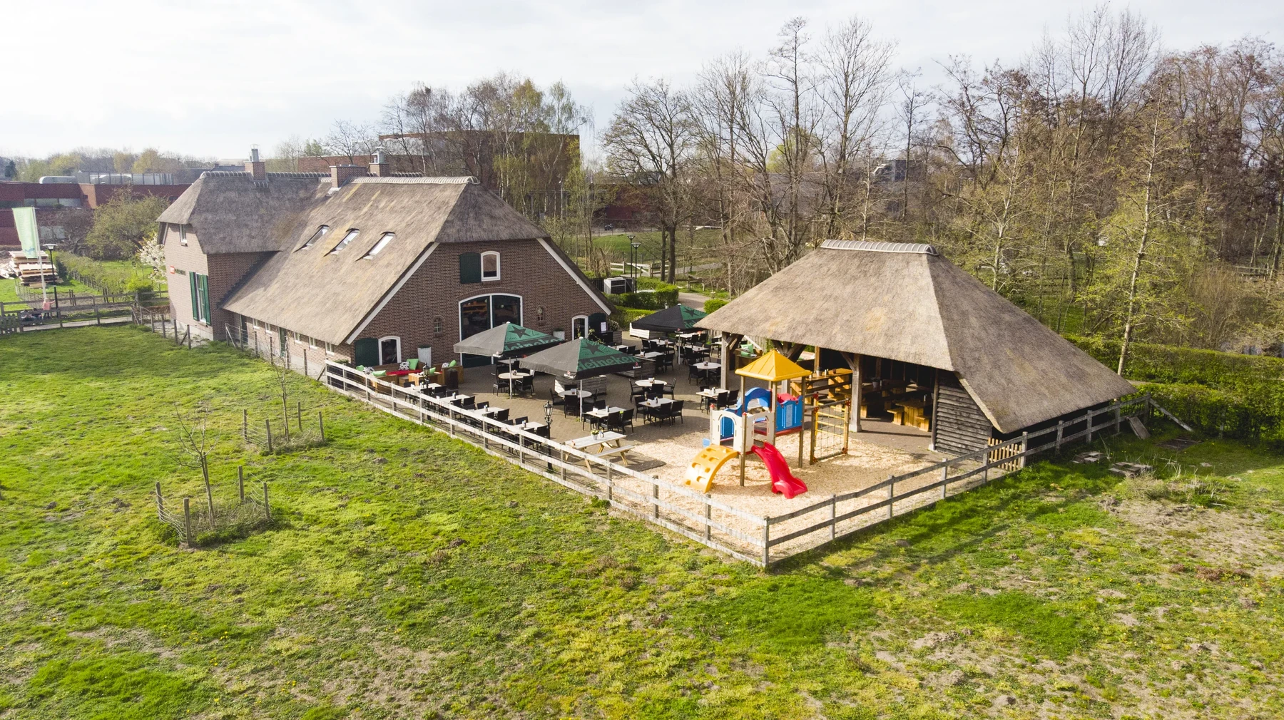 Boerderij en omgeving