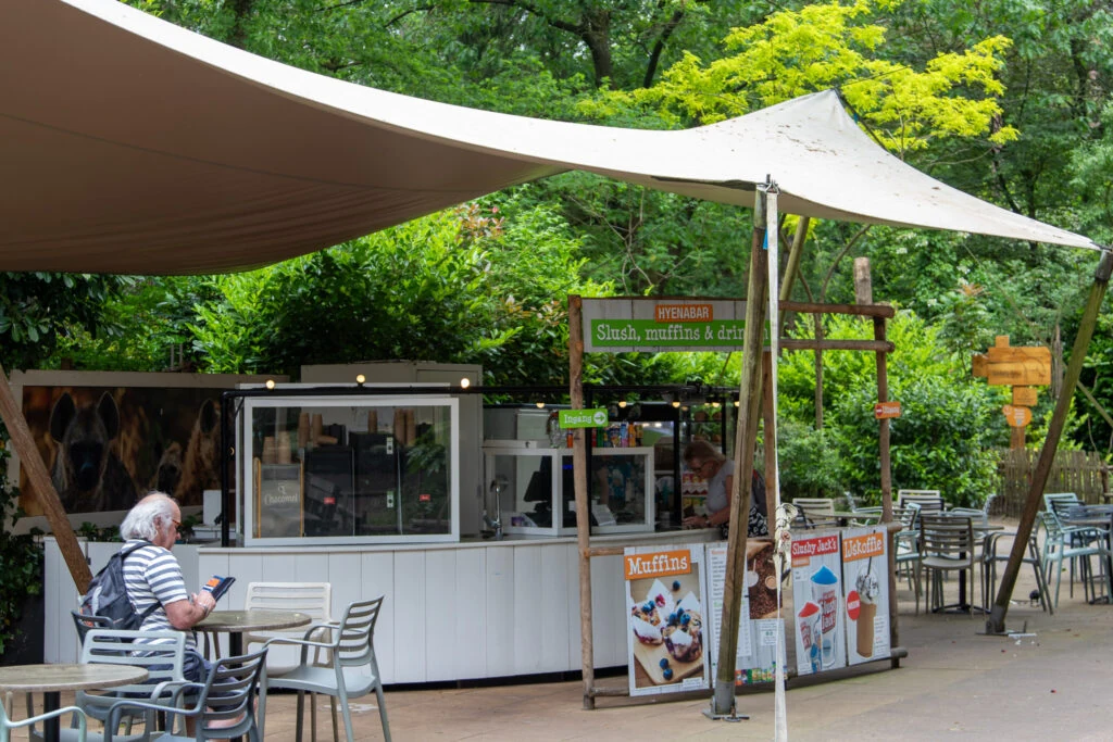 Hyenabar in DierenPark Amersfoort