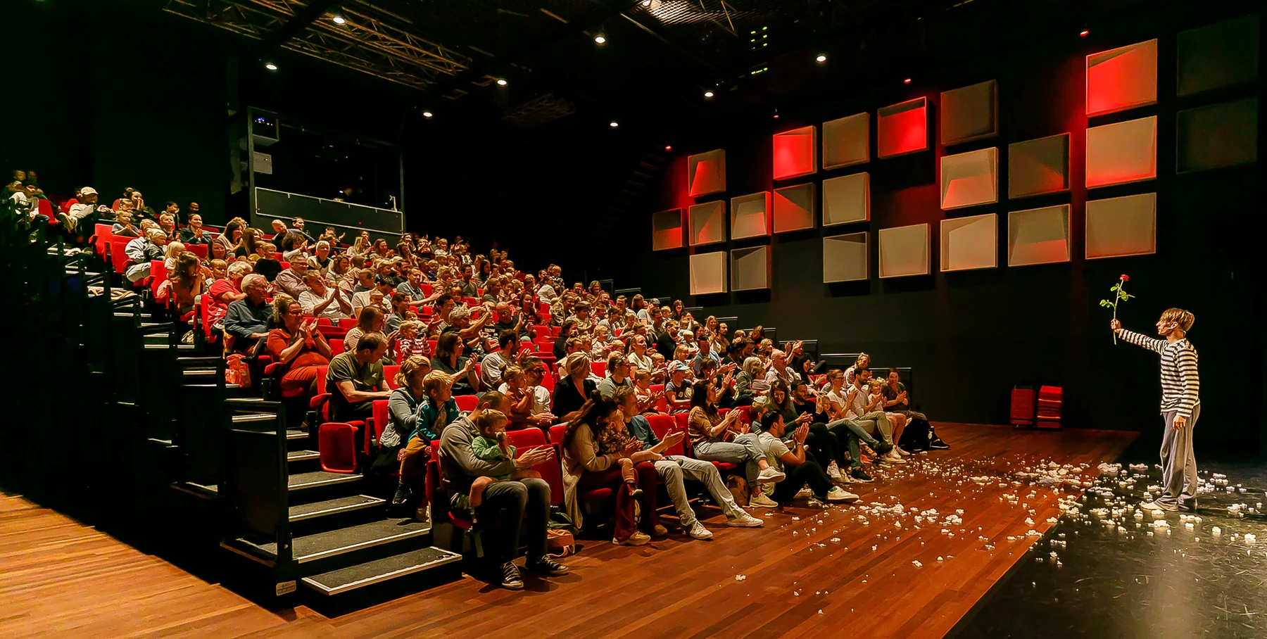 De theaterzaal