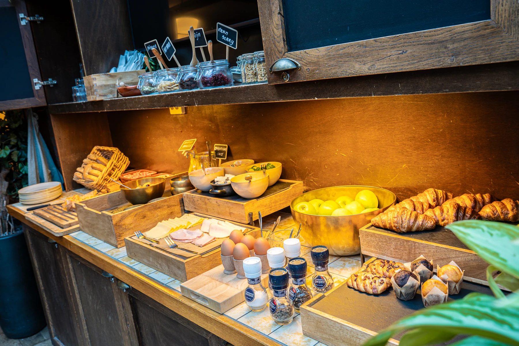 Ontbijt, lunch en diner