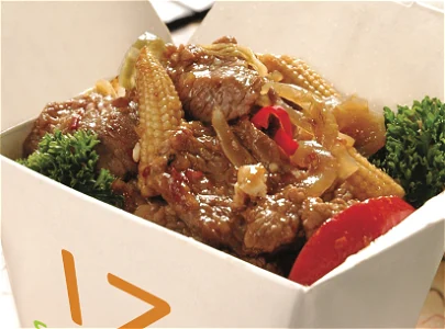 Wokgerecht met rund