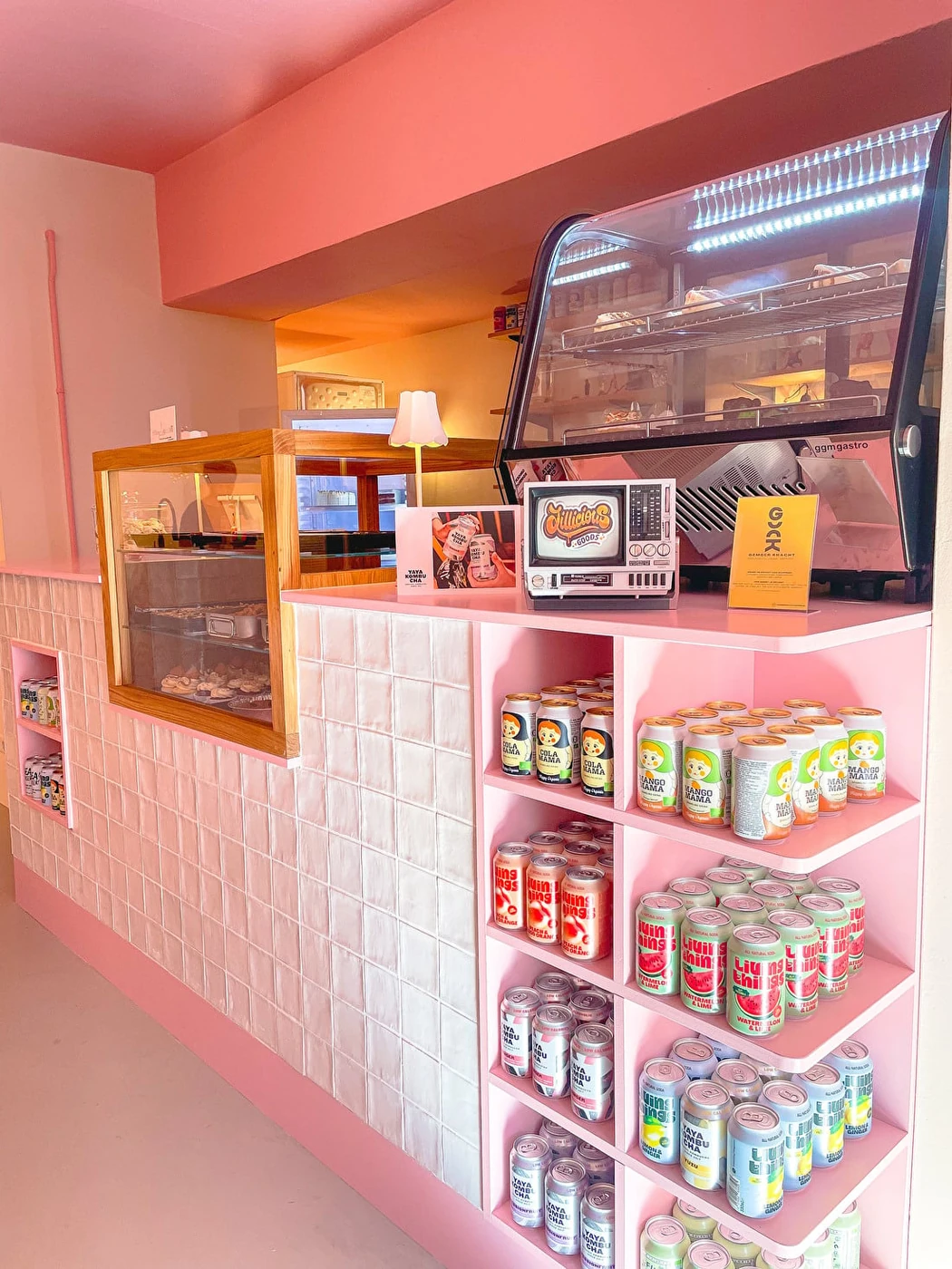 Vitrine van Jillicious Goods