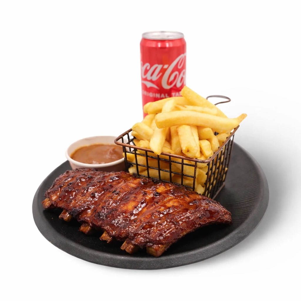 Spareribsmenu