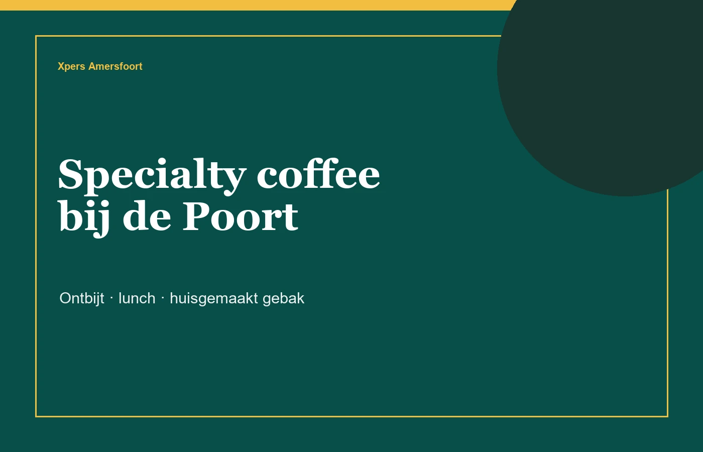 Livingstone Coffee bij de Poort