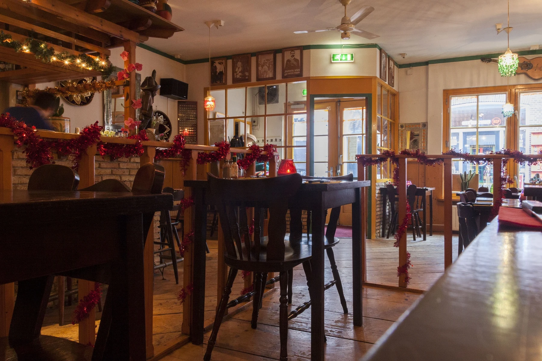 Interieur van Restaurant Marimba