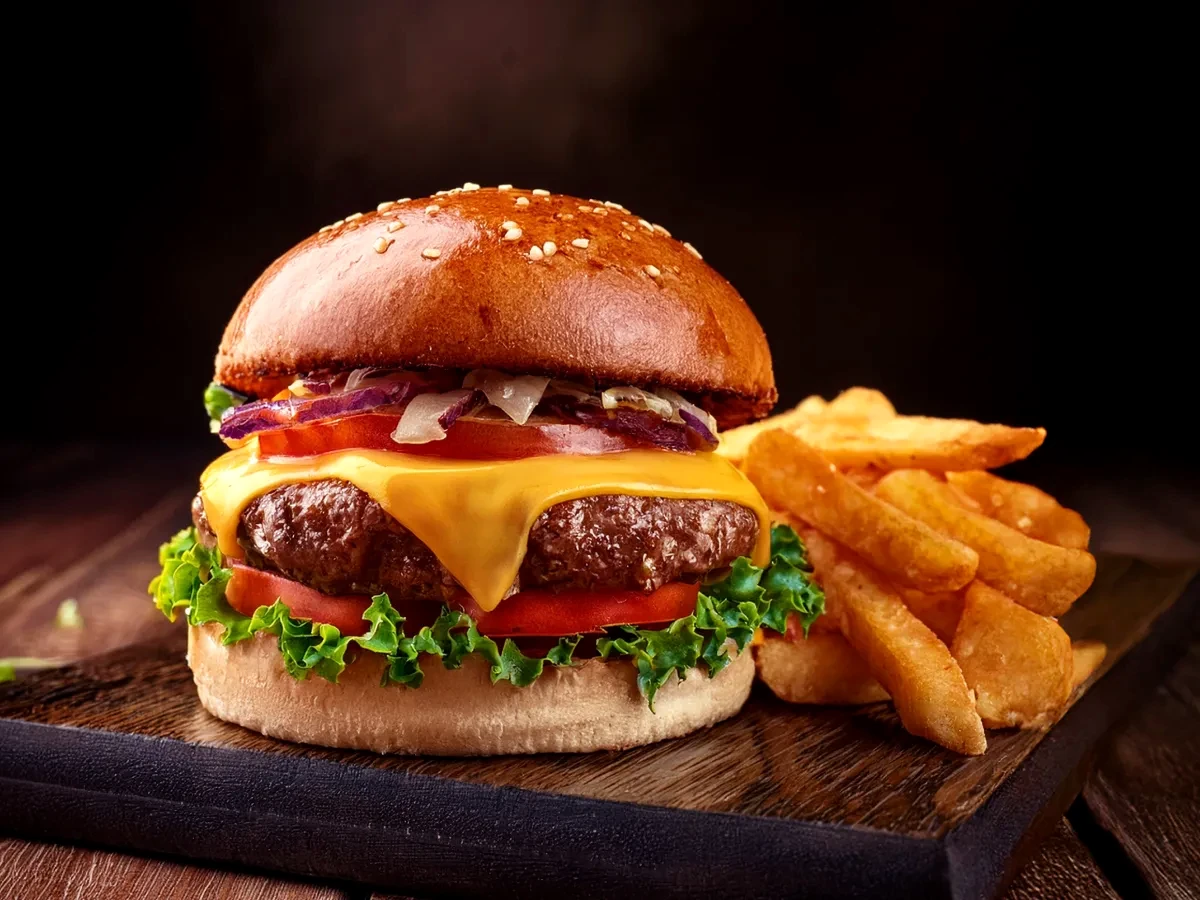 Mira Mar burger met friet