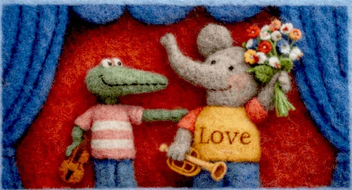 Kindervoorstelling bij Poppentheater Toermalijn