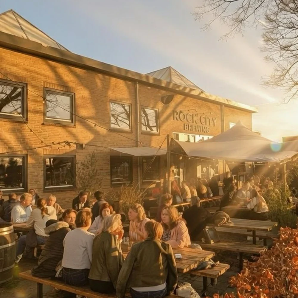 Terras van Rock City Brewpub