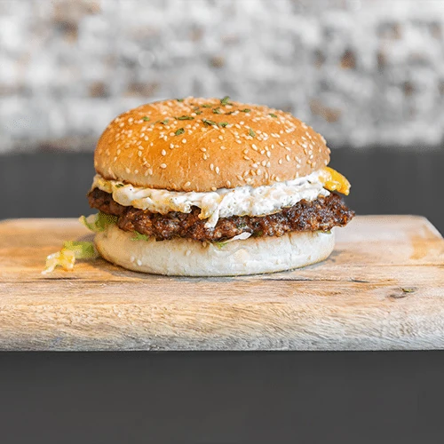 Egg burger