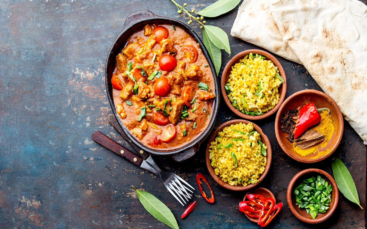 Gerecht van Shiv Roti Winkel