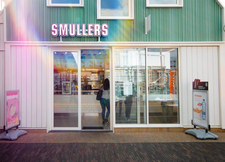 Smullers op het station