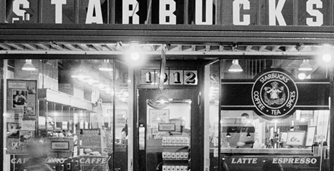 Starbucks koffiehuis