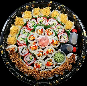 Sushi-assortiment van Sushi Station