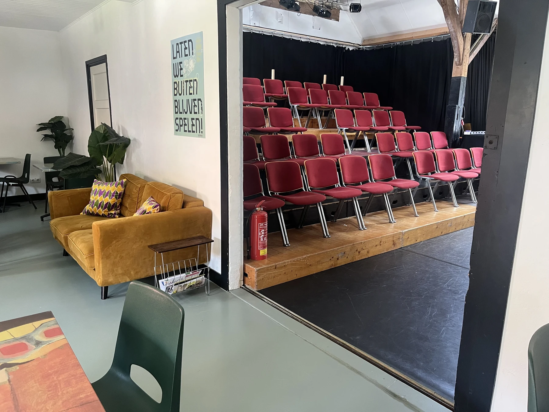 Theaterzaal van Theater Broedplaats Amersfoort
