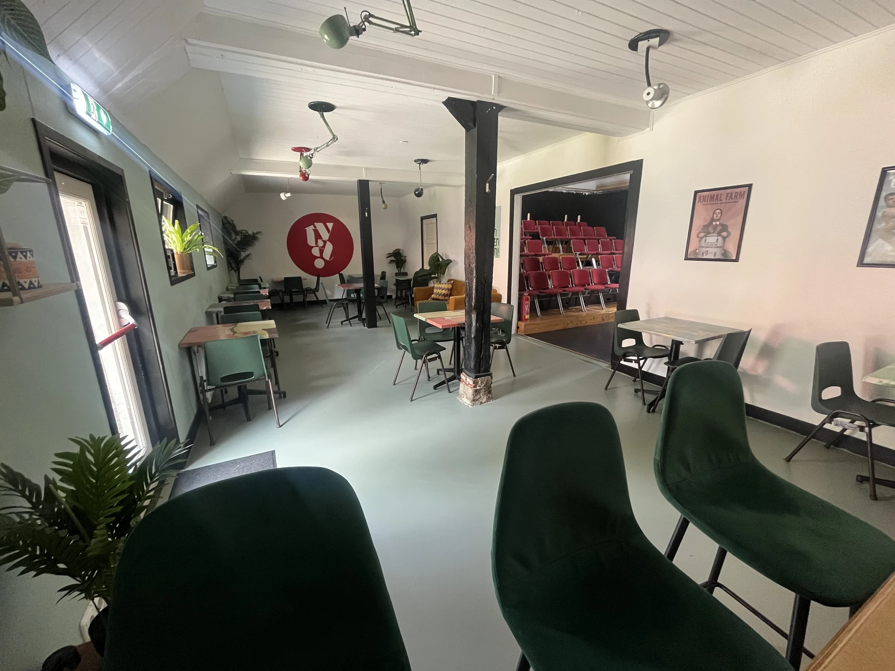 Foyer en ontmoetingsruimte