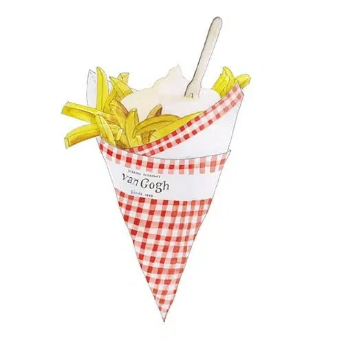 Friet van Frituur Van Gogh