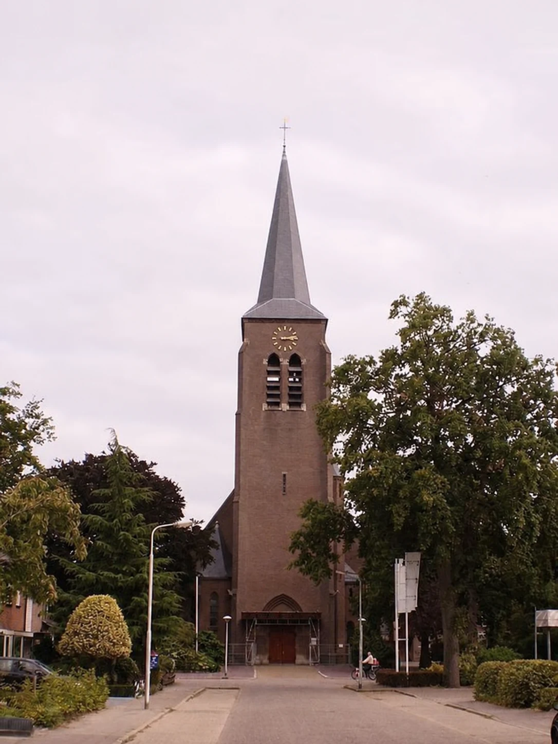Historische foto van Kerk Hoogland in Hoogland