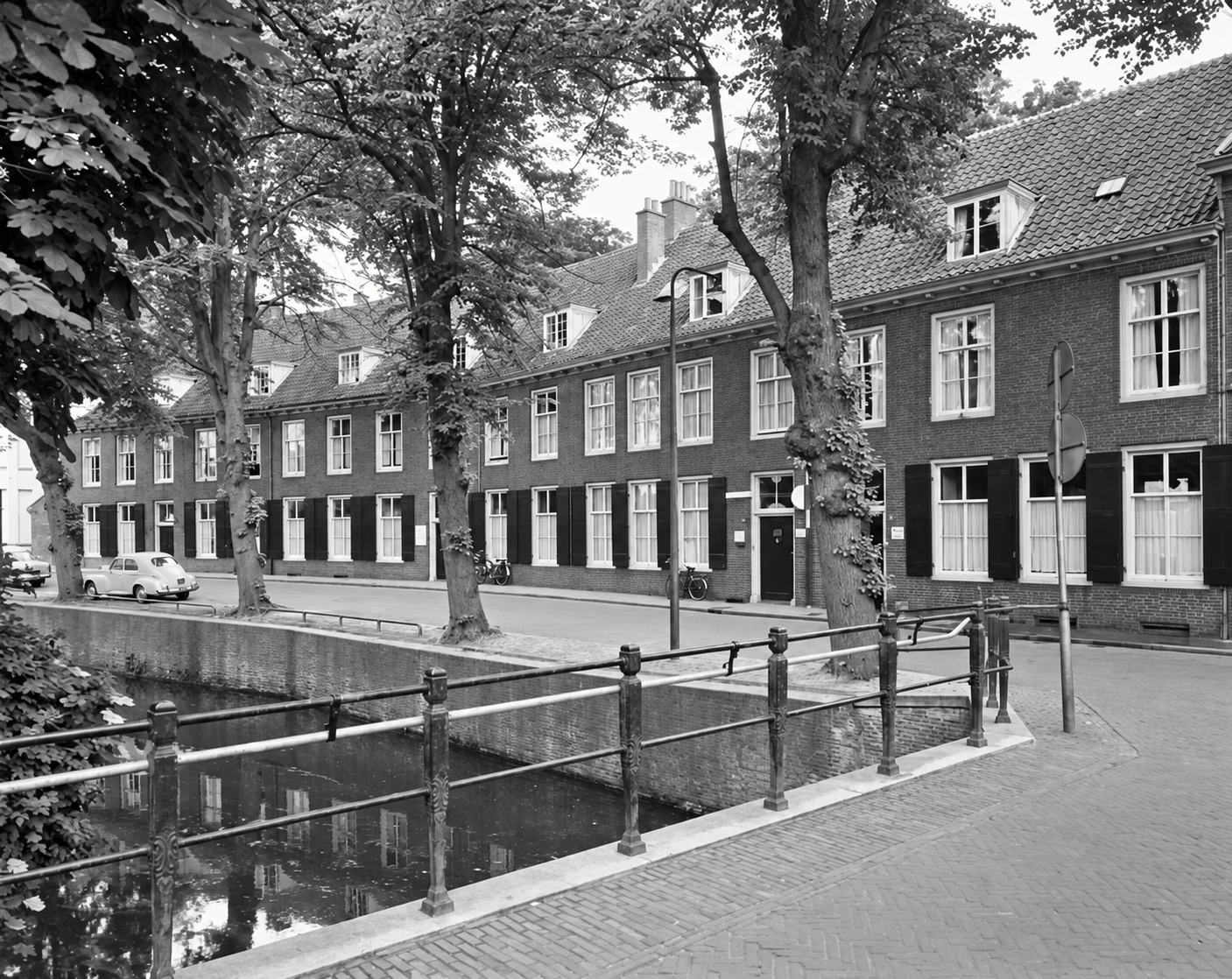 Historische foto van Zuidsingel in Amersfoort