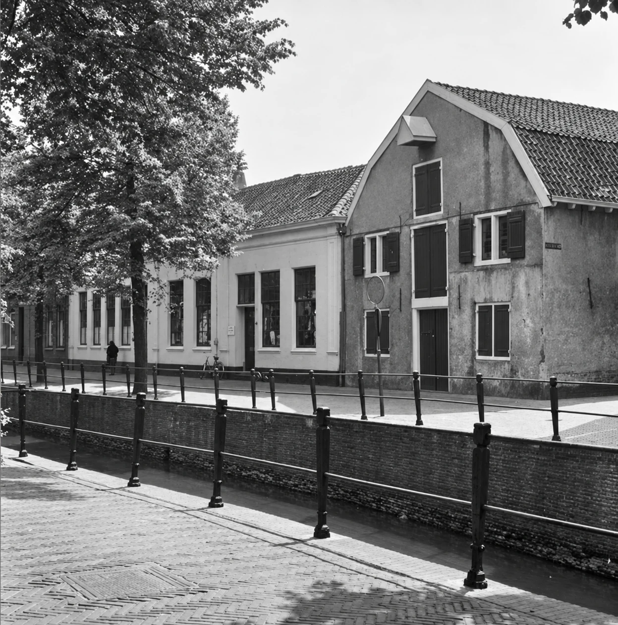 Historische foto van Kortegracht in Amersfoort