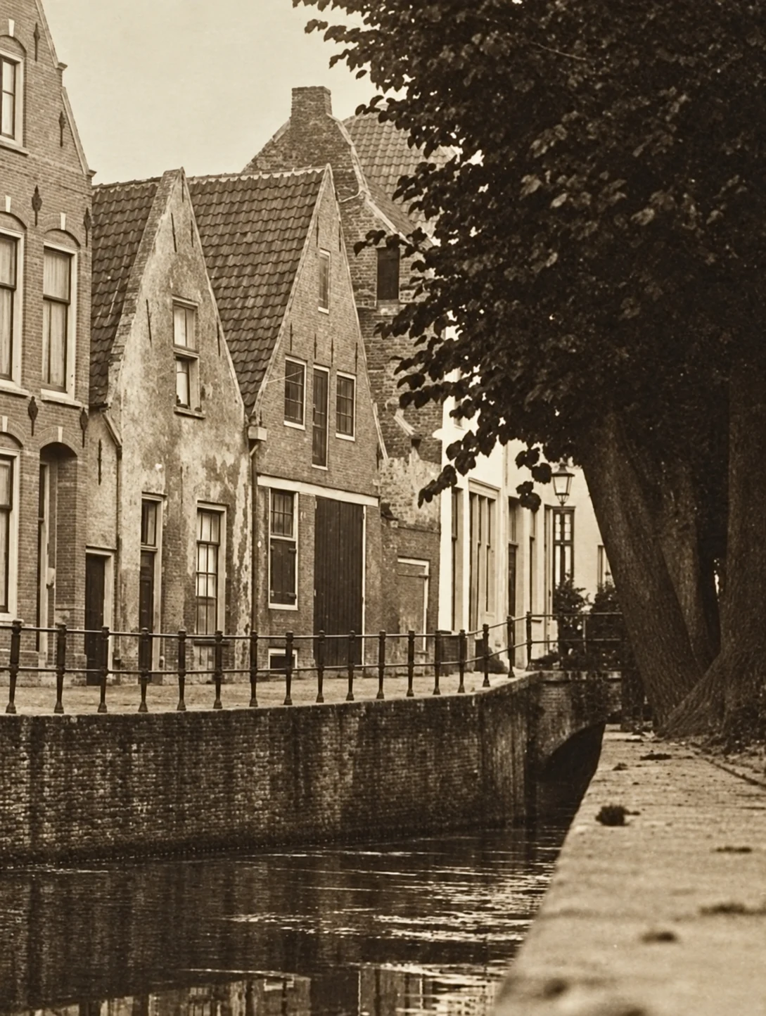 Historische foto van Kortegracht in Amersfoort