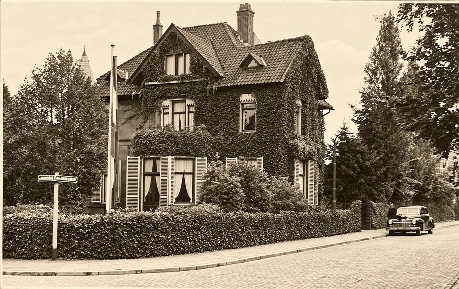 Historische foto van Soesterweg in Amersfoort