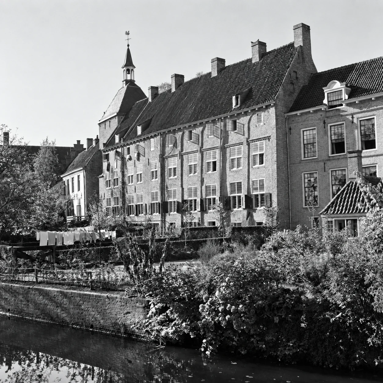 Historische foto van Muurhuizen in Amersfoort