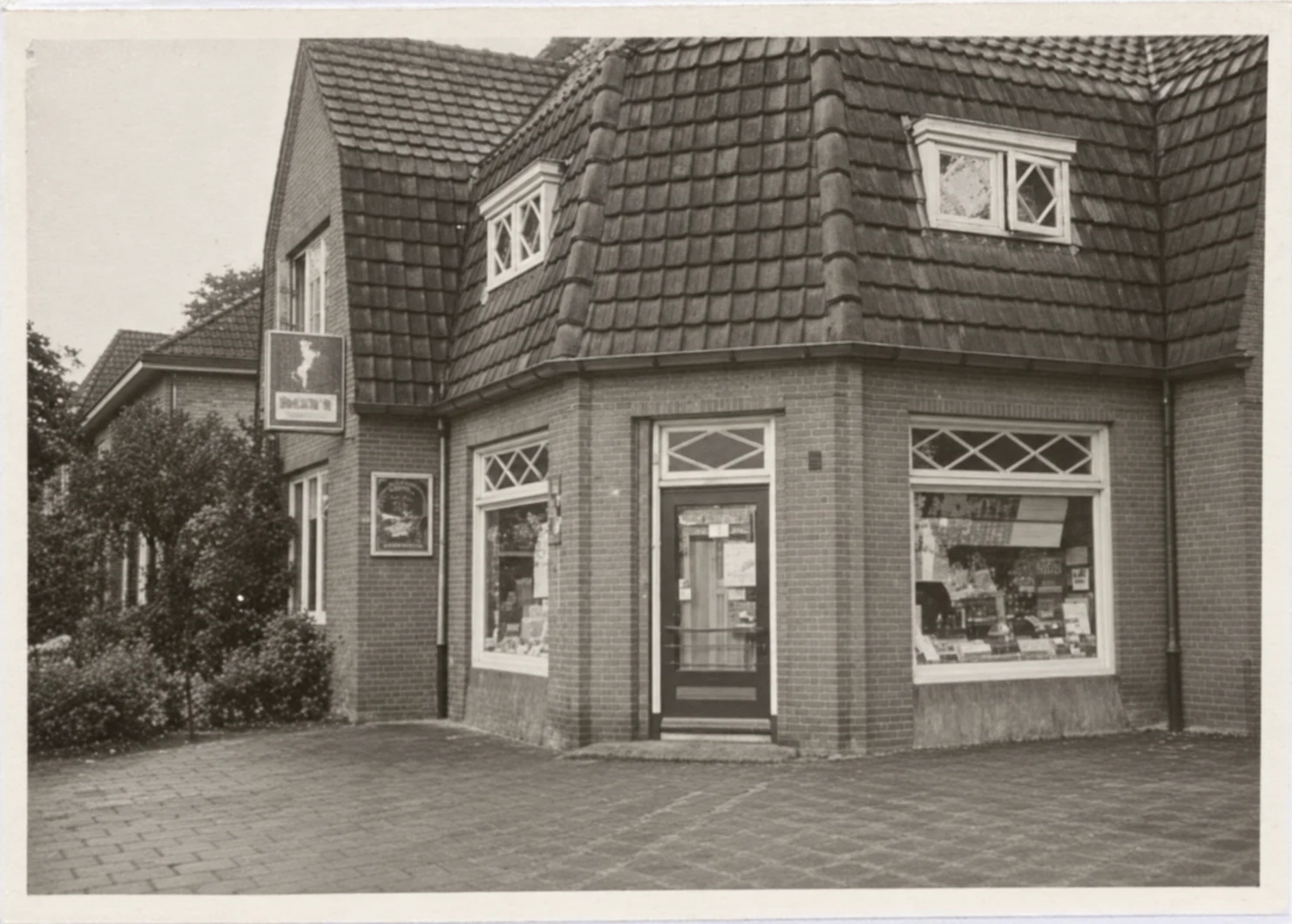Historische foto van Leusderweg in Amersfoort