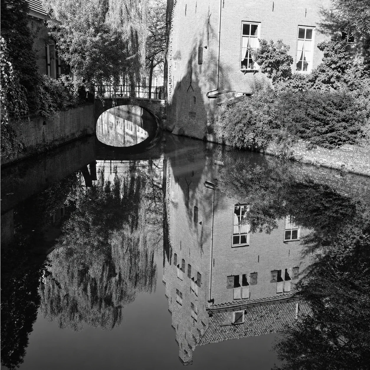 Historische foto van Muurhuizen in Amersfoort