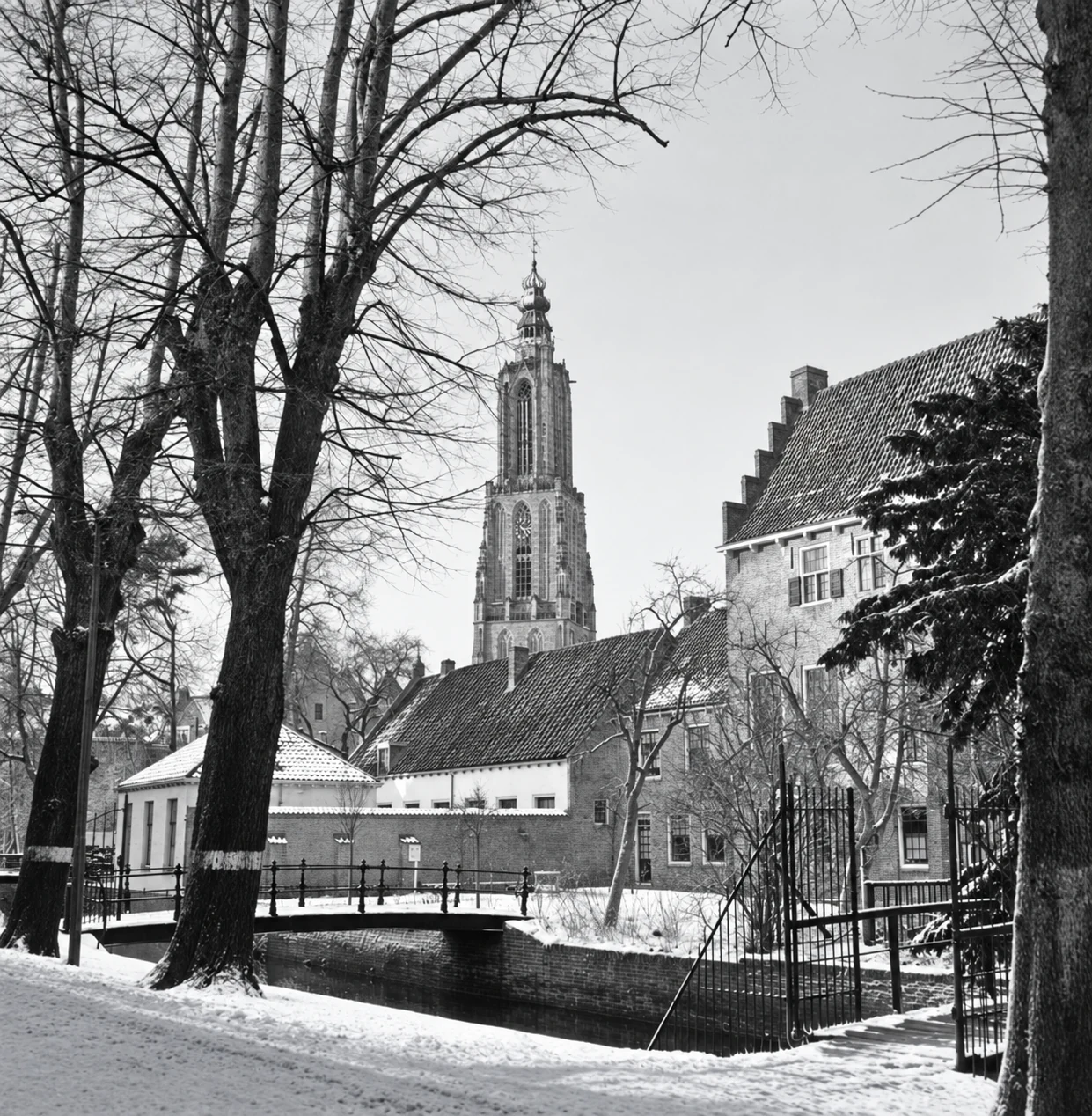 Historische foto van Zuidsingel in Amersfoort