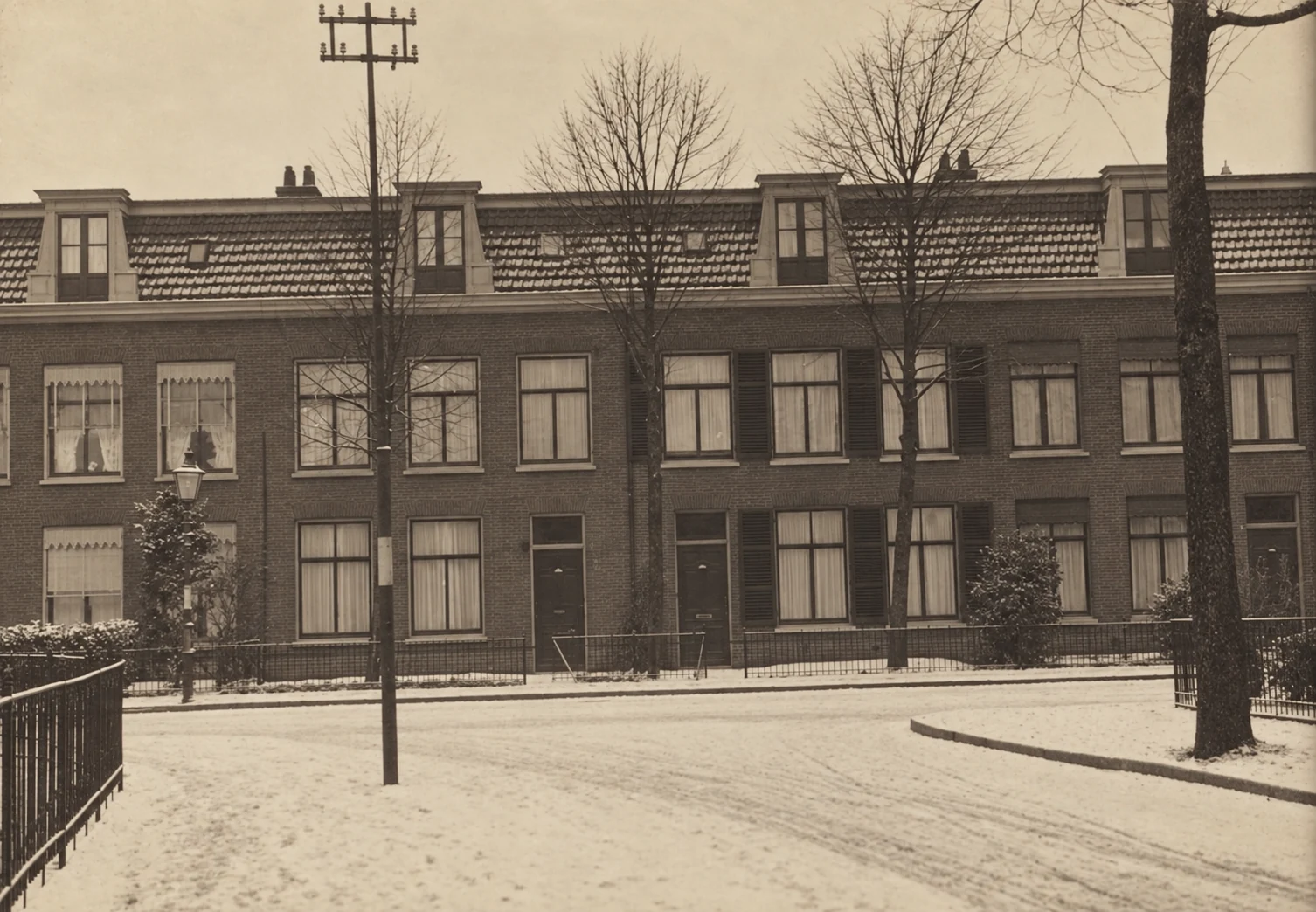 Historische foto van Van Asch van Wijckstraat in Amersfoort