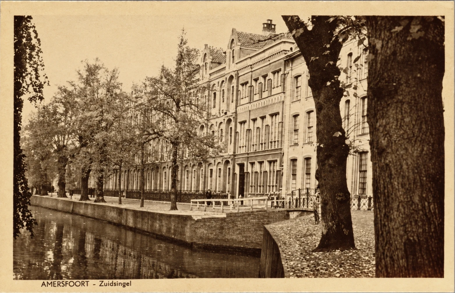 Historische foto van Zuidsingel in Amersfoort