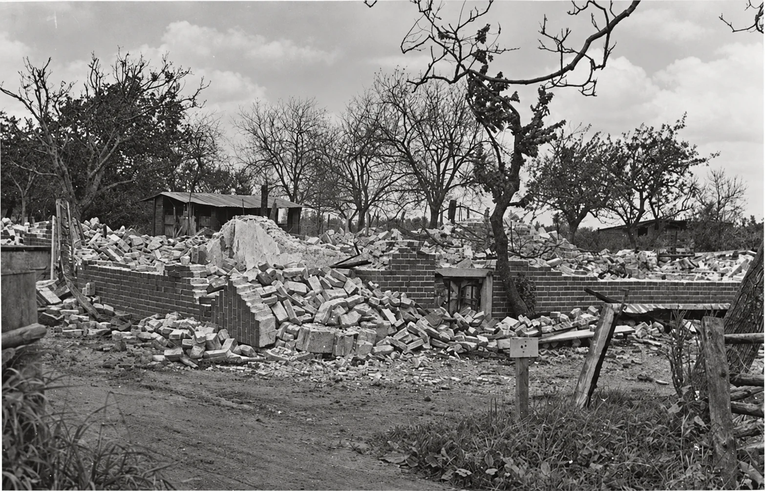 Historische foto van Tweede Wereldoorlog in Amersfoort