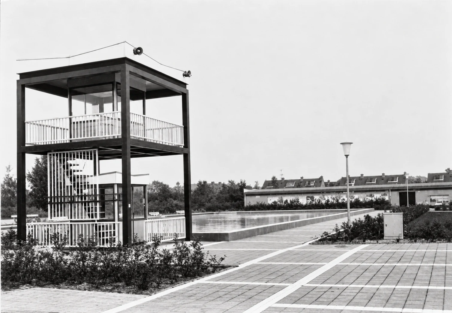 Historische foto van Zwembad in Amersfoort