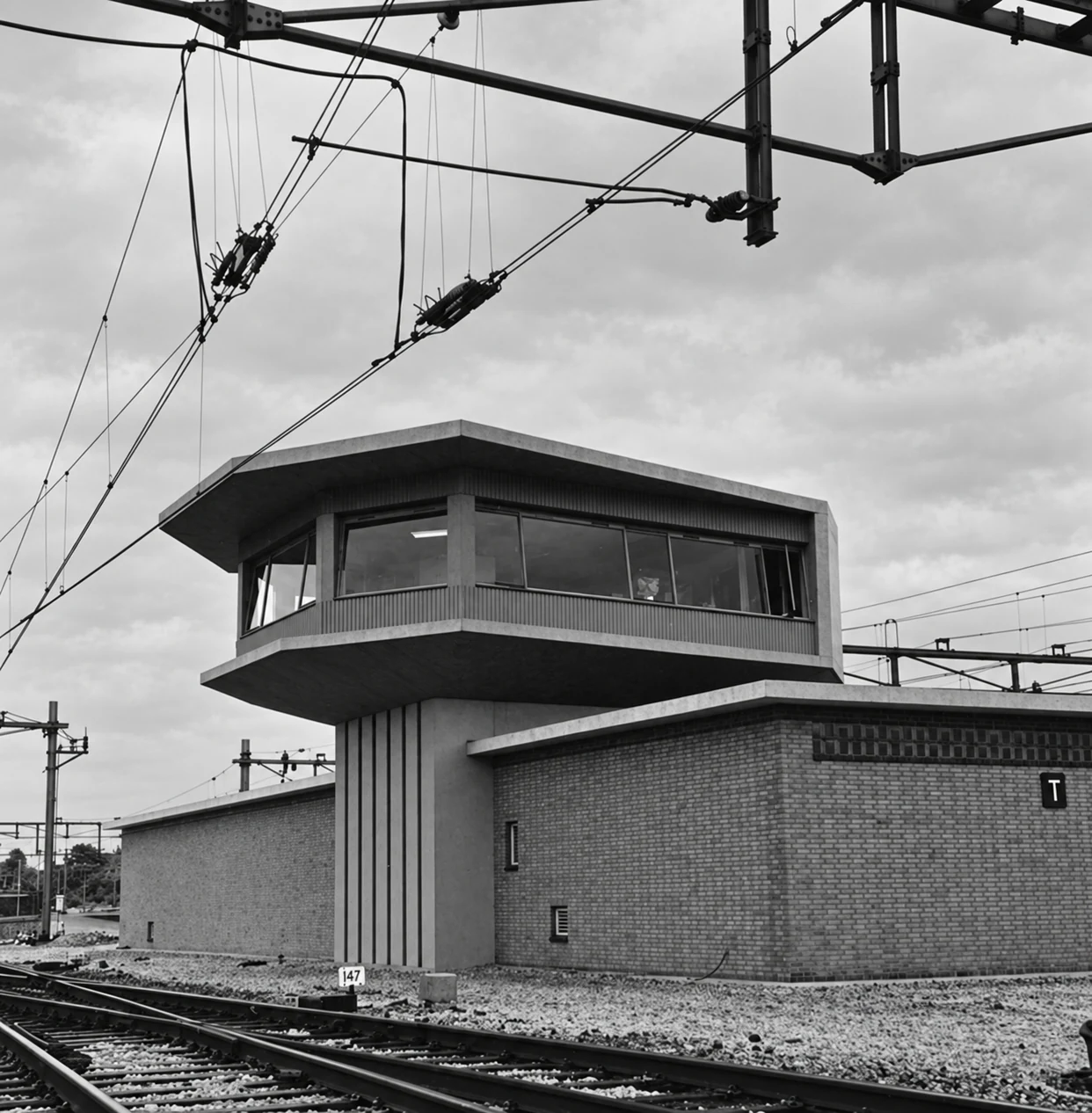 Historische foto van Station in Amersfoort