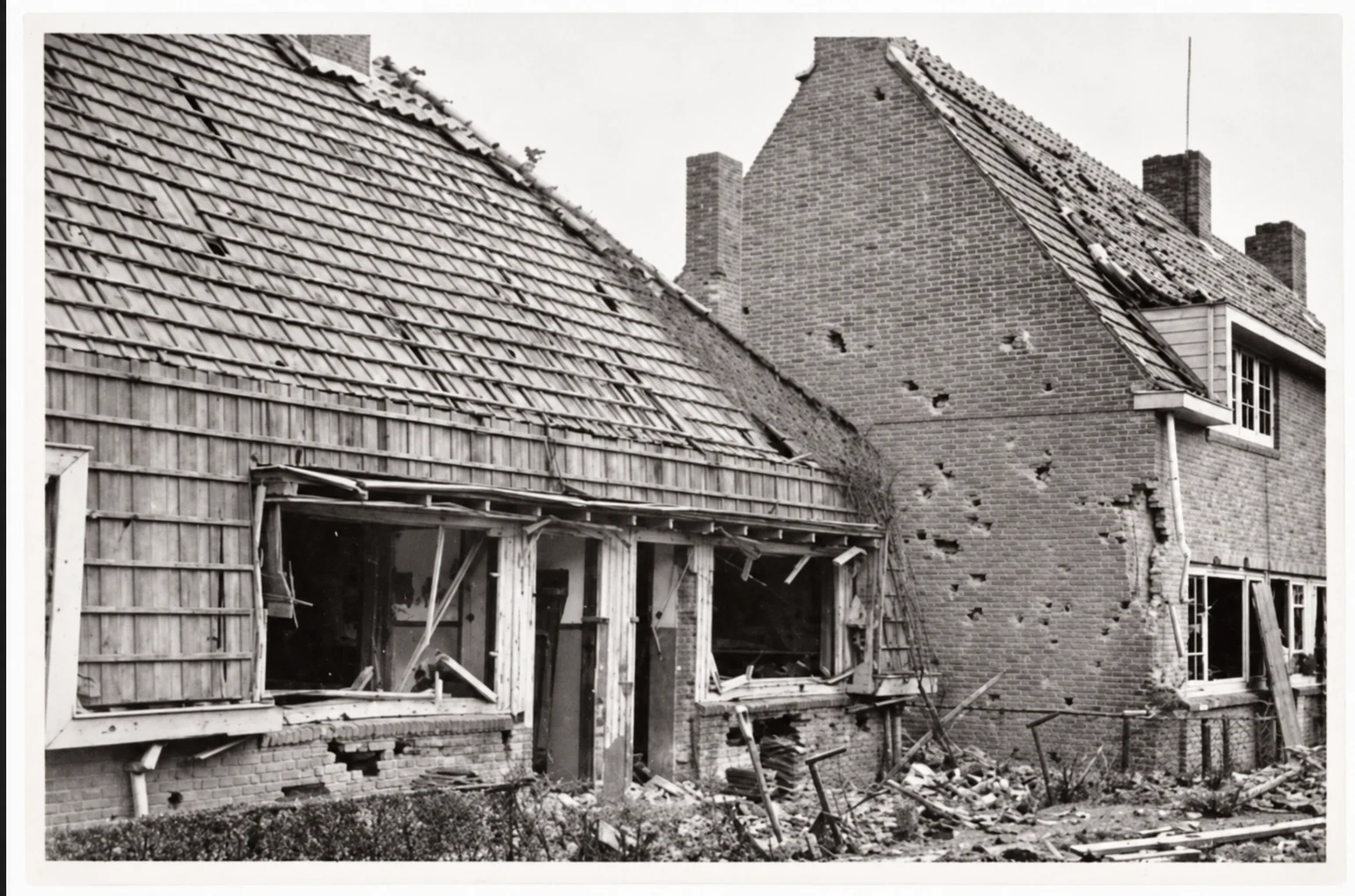 Historische foto van Tweede Wereldoorlog in Amersfoort