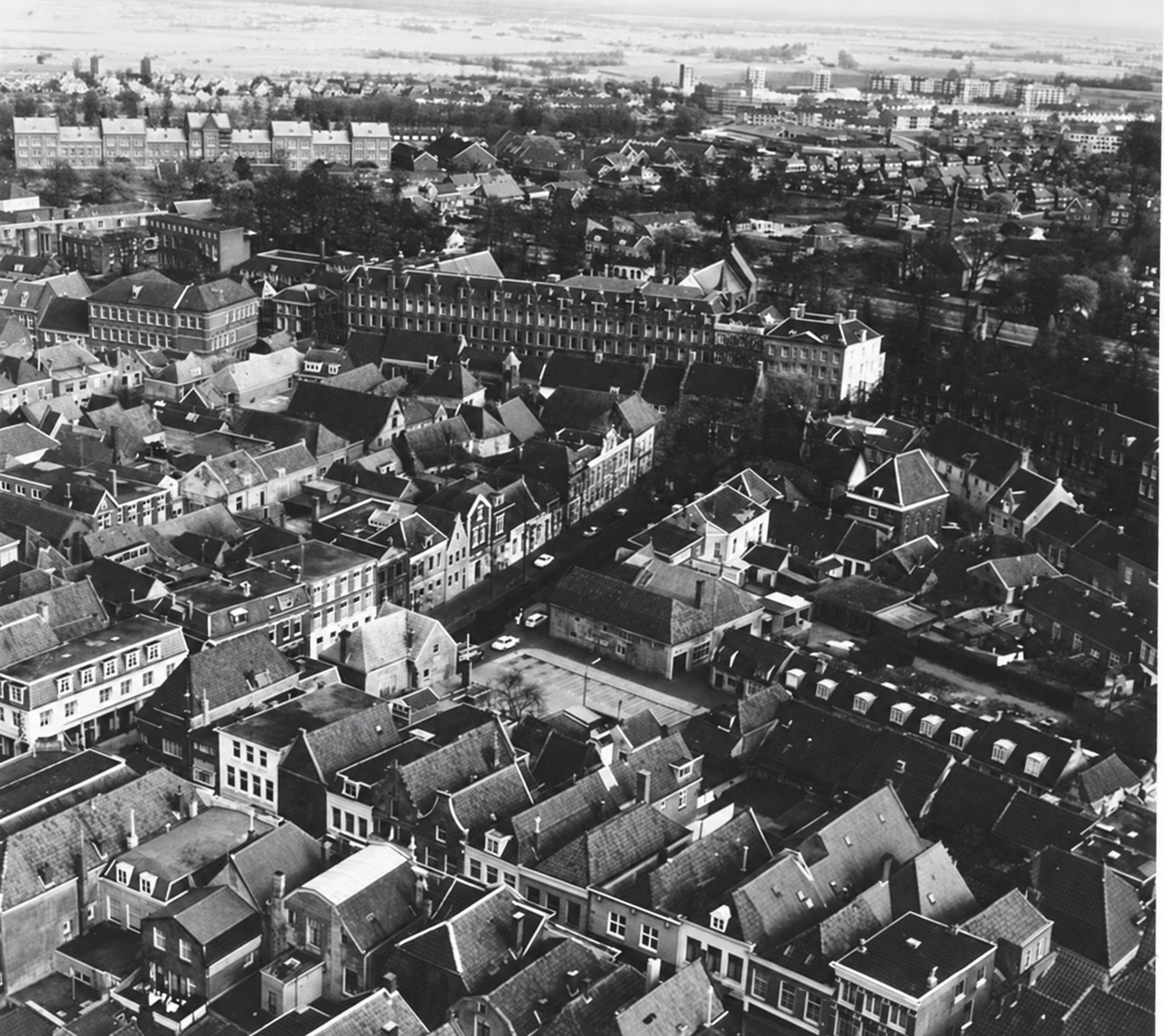 Historische foto van Panorama Amersfoort in Amersfoort